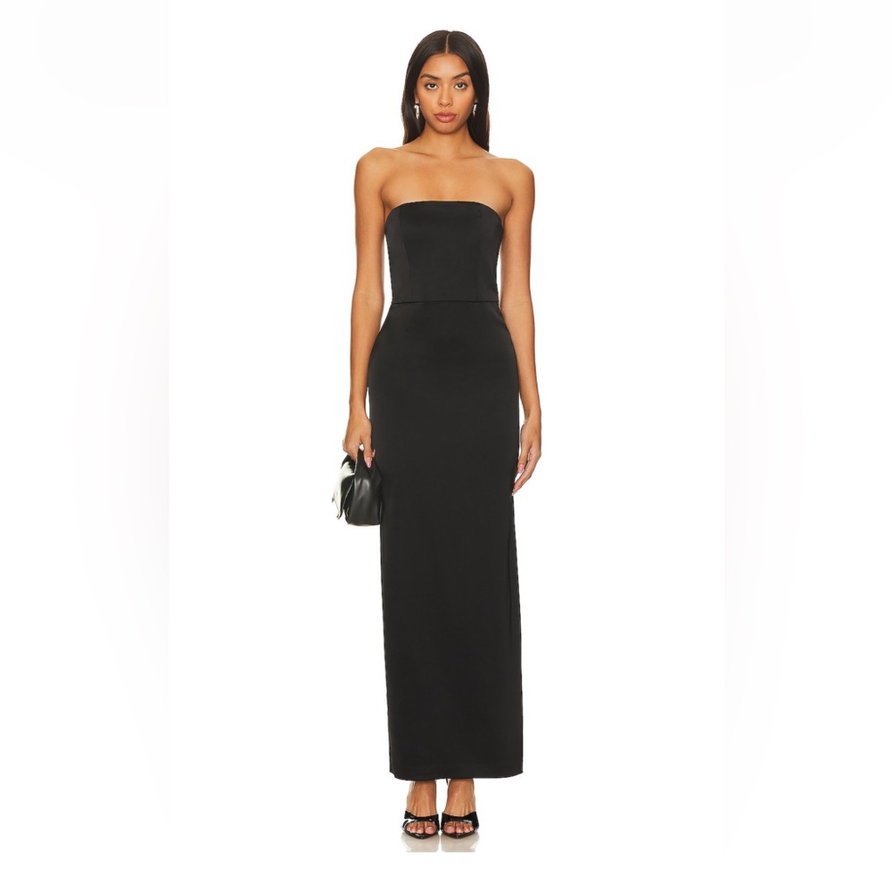 Alice + Olivia Doreen strapless maxi dress